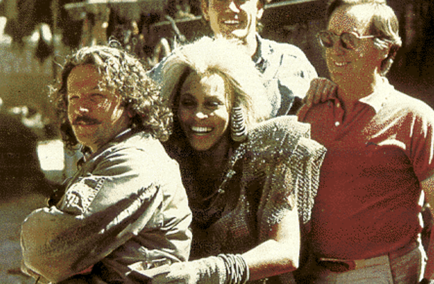 Behind the scenes of "Mad Max Beyond Thunderdome", circa 1985